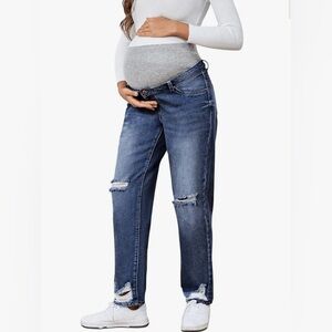 Women’s Maternity Jeans Dark Wash